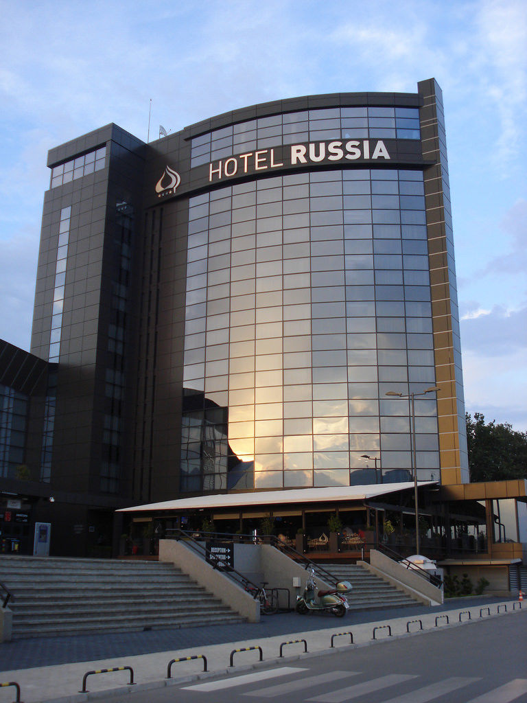 Hotel Russia Escópia Exterior foto