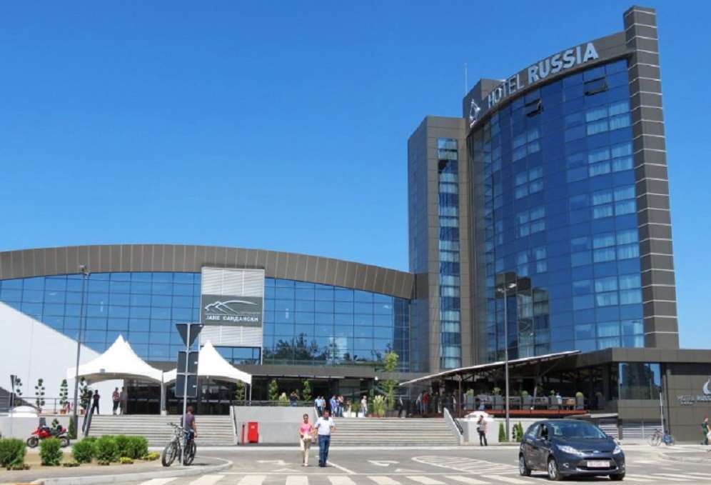 Hotel Russia Escópia Exterior foto